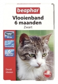 BEAPHAR vlooienband kat zwart