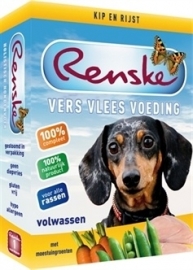 RENSKE vers vlees voeding hond kip  395 GR