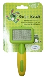 HAPPY pet knaagdier slicker brush 12X6X2 CM