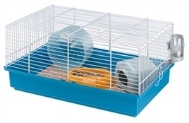 FERPLAST hamsterkooi criceti 9 blauw 46X29,5X22,5 CM