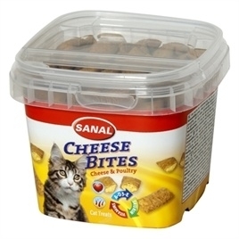 SANAL cat cheese bites cup 75 GR