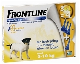 FRONTLINE hond spot on small