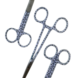 "perfectly imperfect" Scharenset zwart wit hartjes (kocher-zorgschaar-verbandschaar)