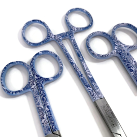 Set Hollands Blauw (Kocher - verpleegkundigeschaar & verbandschaar)