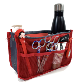 Tas-in-tas organizer | Rood