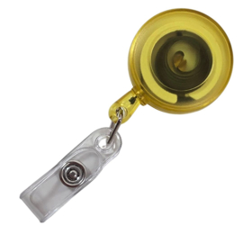 Zipper - Jojo basic TRANSPARANT- Geel