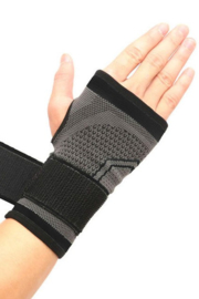 Pols bandage - Brace - duimondersteuning grijs/zwart