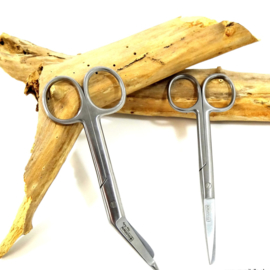 LINKSHANDIGE Verbandschaar Stainless Steel