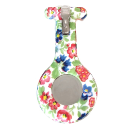 Verpleegsterhorloge clip Hibiscus