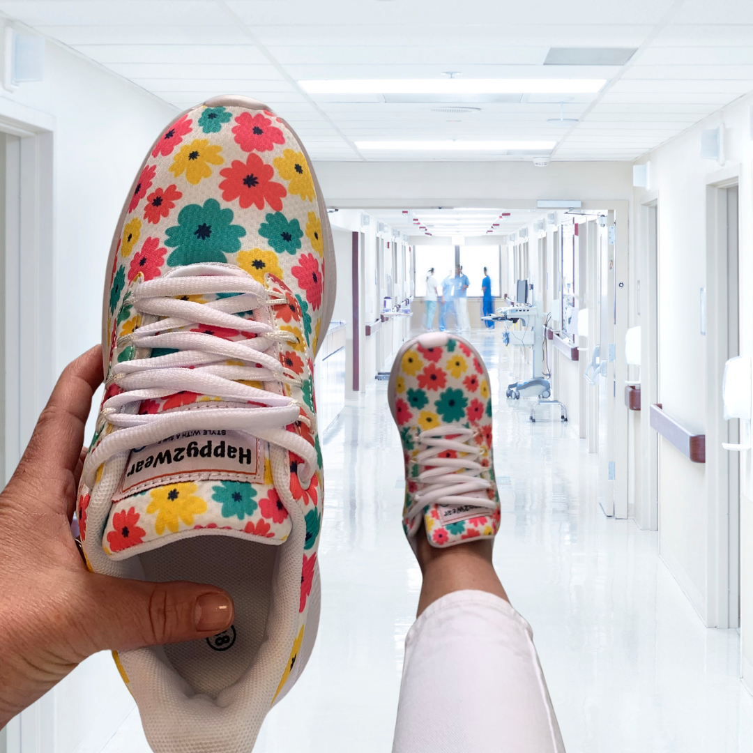Happy2Wear Zorg Sneakers - Flower Boost