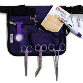 Large Zorgset Heuptas + accessoires Paars
