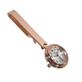 Luxe Verpleegster horloge Moderne clip Rose Gold