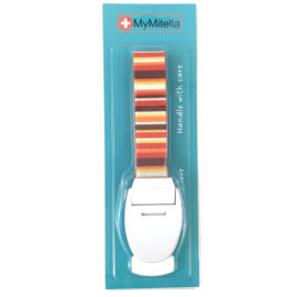 Stuwband - tourniquet MyMitella - Strepen Rood