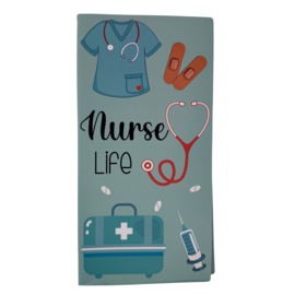Sticky notes - memoboekje Nurse life BLUE