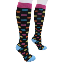 Compressie Verpleegkundige kousen - Happy Dots