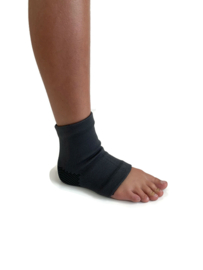 Elastische kinder enkelbandage sportbrace Zwart