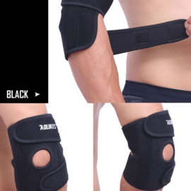 Elleboogbrace comfort + baleinen zwart