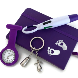Cadeau Kraamverzorgster Paars