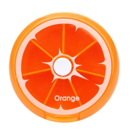 Pillendoosje 7 dagen Fruity Orange