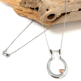 Collier & Ring-houder (925 Zilver) | ROSE HARTJE