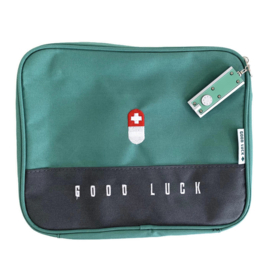 EHBO tas - GOOD LUCK - Groen