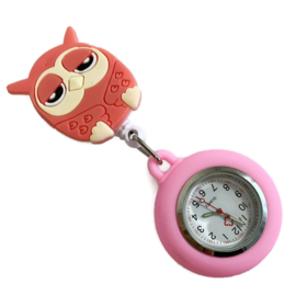 Zusterhorloge Flex Mrs. Uil Roze