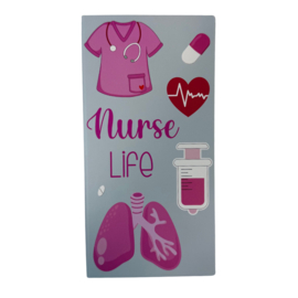Sticky notes - memoboekje Nurse life PINK