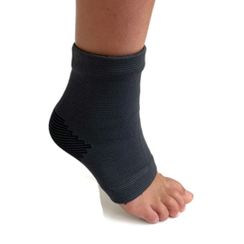 Elastische kinder enkelbandage sportbrace Zwart