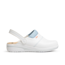 Dian MAR - Leren medische klompen - Light Blue