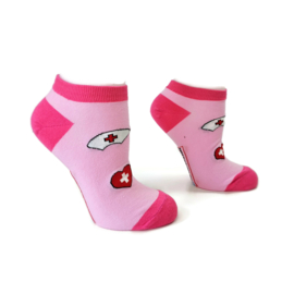 Happy2Wear verpleegkundige ENKEL sokken - Love to Care