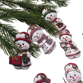 Kerstboom hangers zorg (15stuks) Kerstdecoratie
