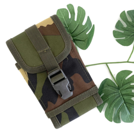 Riemtas Telefoontas Buckle Camouflage Woodland