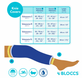 Bloccs Zwemhoes & douchehoes | volwassenen knie
