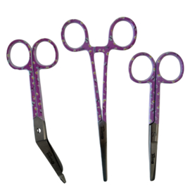 LINKSHANDIGE zorgscharen set - Summer Vibes Lilac