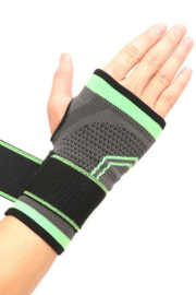 Pols bandage - Brace - duimondersteuning grijs/groen