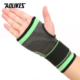 Pols bandage - Brace - duimondersteuning grijs/groen
