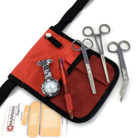 Verpleegkundige set - Tas & Tools - Rood