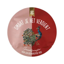 100%LEUK - Gezichtsmasker - Omdat je het verdient