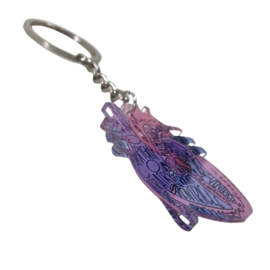 Sleutelhanger Hart - Cardioafdeling - Roze