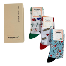 Socks in a Box - Arts en assistent - Happy2Wear