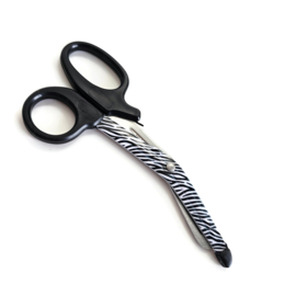 Utility schaar coated zebra print