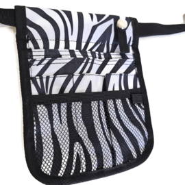 Heuptasje voor de zorg M Zebraprint