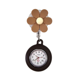 Verpleegstershorloge Flex - Flower Bruin