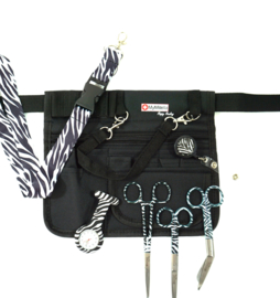Large Zorgset Heuptas + accessoires Zwart & Zebra