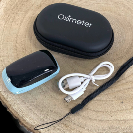 Saturatiemeter - Oplaadbaar USB - no-button - Pastel Blauw
