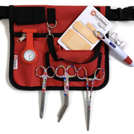 Large Zorgset Heuptas + accessoires ROOD