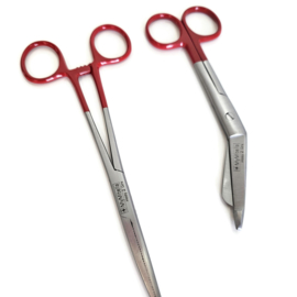 DUO Verbandschaar + Kocher Rood