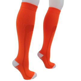 Compressie kousen - Sporty Orange