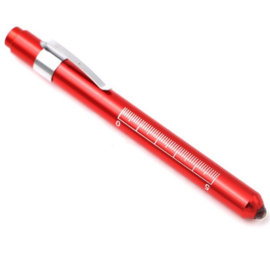 Pupillampje - penlight - Rood