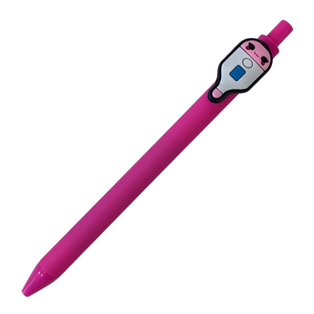 Balpen zorg - roze - THERMOMETER